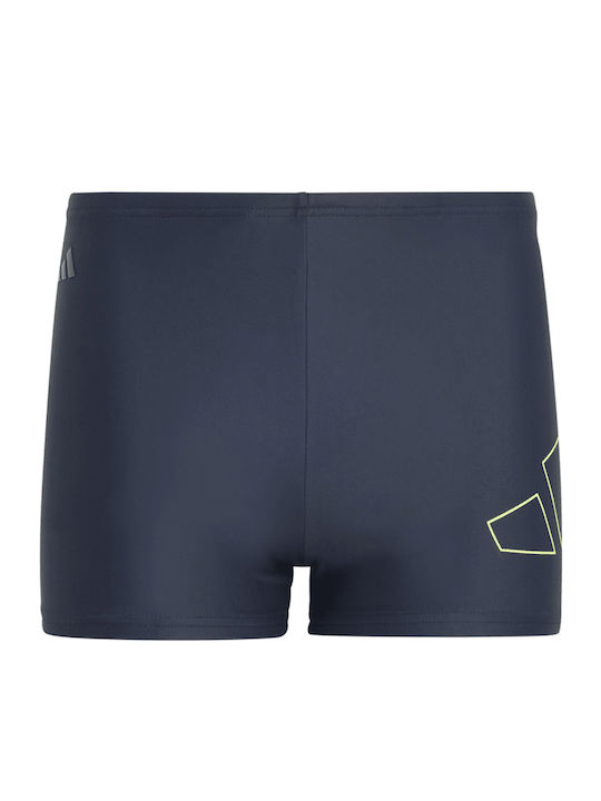 adidas Performance Big Bars Kids Swimwear Swim Shorts Gray