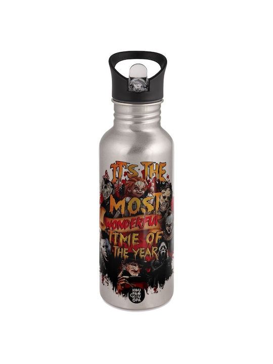 Koupakoupa Halloween It's Most Wonderful Time Of The Year Wasserflasche Rostfreier Stahl 592ml Mehrfarbig