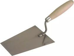 Mega trapezförmige Kelle Edelstahl 160mm 61776