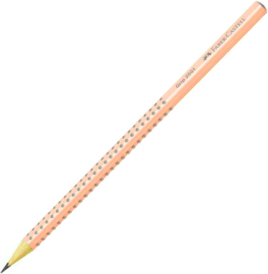 Μολύβι Faber-castell 2001 Grip Hb Σομόν