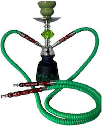 Grüne Doppelte Shisha 29cm Grüne Doppelte Shisha 29cm