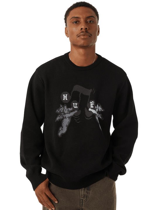 HUF Men's Sweatshirt Black