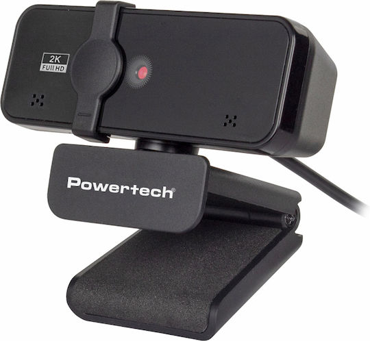 Powertech Web Camera 2K με Autofocus PT-1291 Skroutz Cyprus