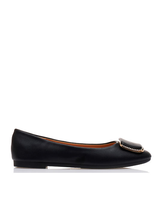 Damen Ballerinas Schwarz