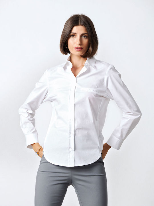 Passager Women's Long Sleeve Shirt White