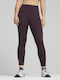 Forever Training Women's Cropped High Waist Brown Leggings
