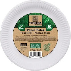 Tessera Πιάτο μιας Χρήσης Ø23cm 10τμχ Tessera Πιάτο μιας Χρήσης Ø23cm 10τμχ