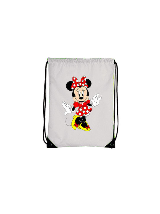 Kids Bag Pouch Bag White Minnie