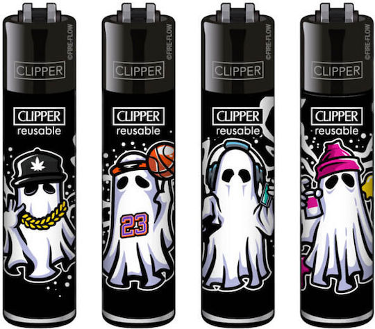 Clipper Gespenster 2 Αναπτήρας Φλόγας (Διάφορα Σχέδια/Χρώματα)
