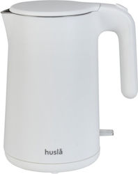 Husla 73916 1.5lt με Ισχύ 1600W Λευκός