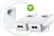 Devolo Magic 2 WiFi Next Multiroom Kit (DE) Powerline Triple Wi‑Fi 5 with Passthrough Socket and 2 Gigabit Ethernet Ports