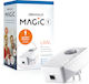 Devolo Magic 1 LAN 1-1-1 (DE) Powerline για Ενσύρματη Σύνδεση με Passthrough Πρίζα και Θύρα Gigabit Ethernet