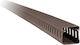 Elmark Canal de Cablu cu suport perforat din Plastic Gri 2m