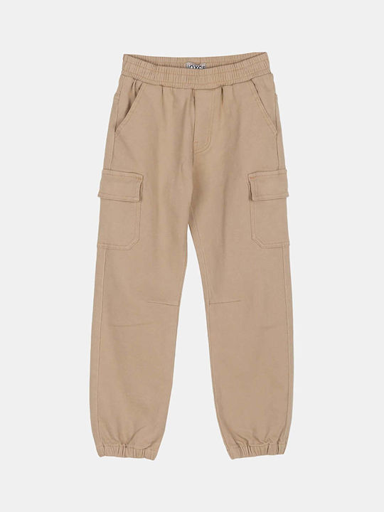 Joyce Kids Cargo Trousers Beige