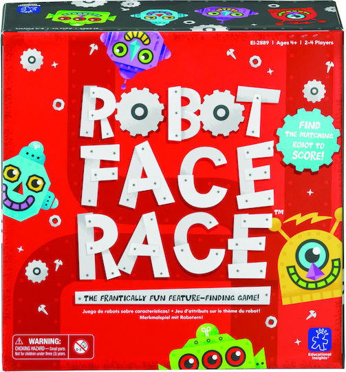 Επιτραπέζιο Παιχνίδι Robo Face Race για 2-4 Παίκτες 4+ Ετών (EN) Learning Resources