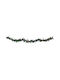 Beliani Beliani Christmas Garland Illuminated Paper Green