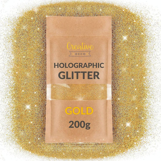Creative Kleber Glitter Silber 200gr