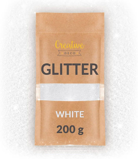 Creative Κόλλα Glitter Λευκή 200gr