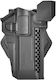 Amomax Black Pistol Belt Holster