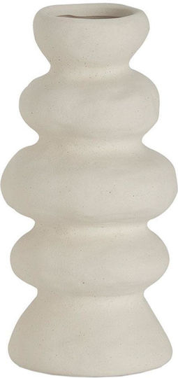 Βάζο Itaca Ah-ax24036 Φ10x20cm White Andrea House Κεραμικό