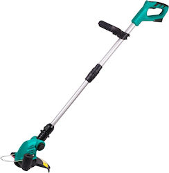 Mechanic Green Line Cordless Trimmer 20v 250mm 8500 Rpm Cutting Cord 5 Rotation Positions Battery Charger