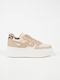 Piazza Shoes Damen Sneakers Beige