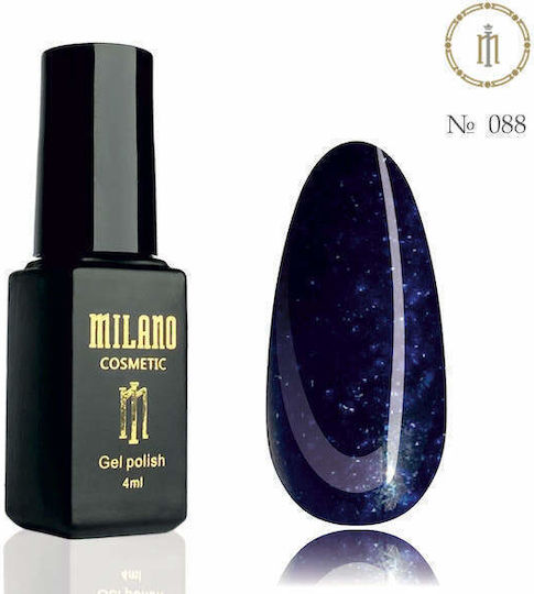 Milano Cosmetic Ημιμόνιμο Βερνίκι Νυχιών 088 4ml