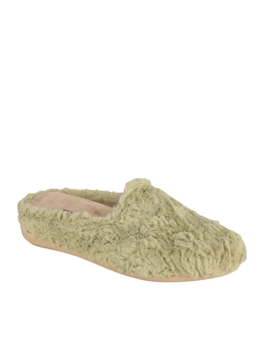 Yfantidis Anatomical Women's Slippers Green