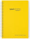 Penwest Company Spiral Caiet Cu dungi B5 60 de Foi 2 de Subiecte Galben 1buc