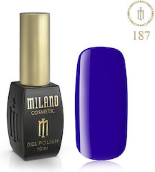 Milano Cosmetic Ημιμόνιμο Βερνίκι 187 10ml