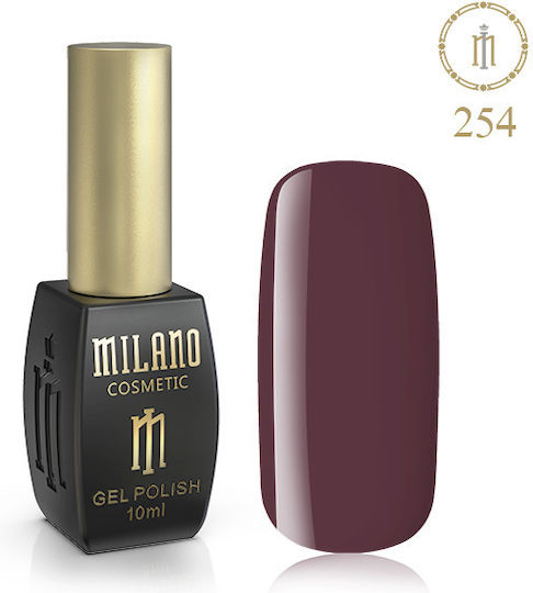 Milano Cosmetic Halb-permanenter Nagellack 254 10ml 1Stück