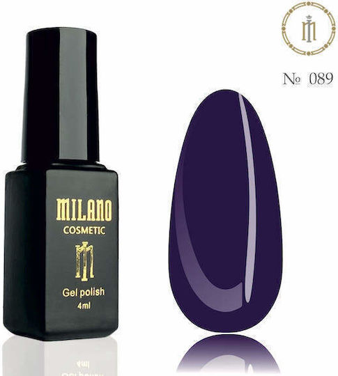 Milano Cosmetic Ημιμόνιμο Βερνίκι Νυχιών 089 4ml