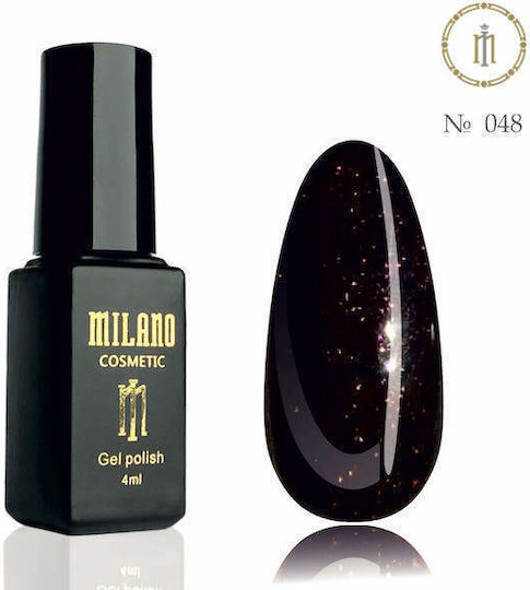 Milano Cosmetic Halb-permanenter Nagellack 048 4ml 1Stück