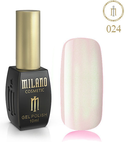 Milano Cosmetic Хибриден Лак за Нокти 024 10мл 1бр