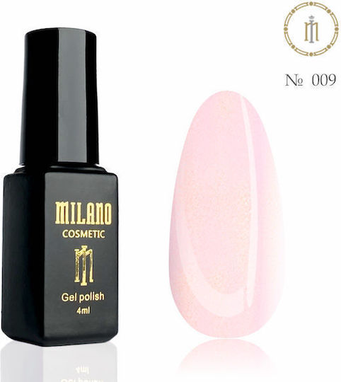 Milano Cosmetic Halb-permanenter Nagellack 009 4ml 1Stück