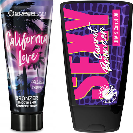 Supertan California Love + Wild Tan Sexy Carrot Gratis