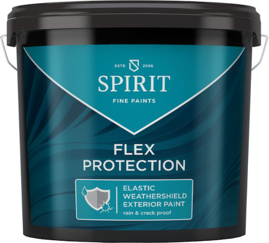 Spirit Flex Protection Facade Paint 4 L Exterior Paint High Elasticity Water Resistance Temperature Changes Uv Radiation Resistance