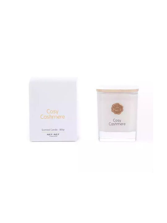 Nef-Nef Homeware Aromatisches Kerze in Gefäß mit Duft Cosy Cashmere 180gr