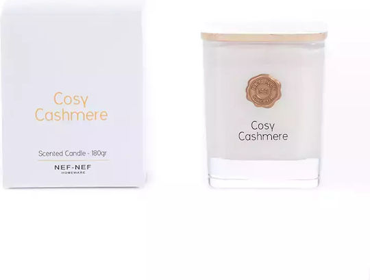 Nef-Nef Homeware Αρωματικό Κερί σε Βάζο με Άρωμα Cosy Cashmere 180gr