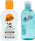Malibu Protective Lotion Spf15 200ml + After Sun Gel 100ml