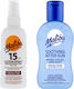Malibu Spf15 Waterproof Spray 100ml + After Sun Balm 100ml