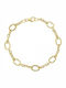 Art d or Women's Gold Chain Bracelet 14K 18.5cm