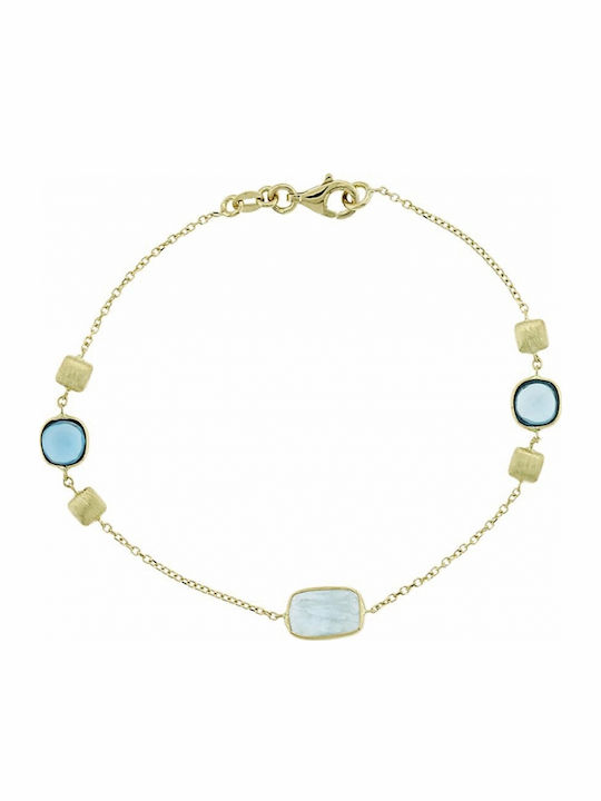 Art d or Women's Bracelet Made of 14K Gold 18cm