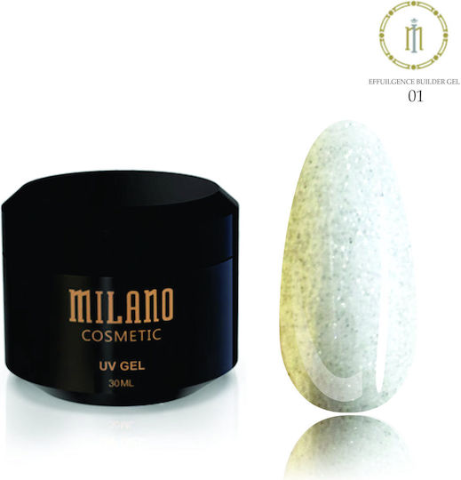 Milano Cosmetic Гел за строители Гел за изкуствени нокти 1 30мл