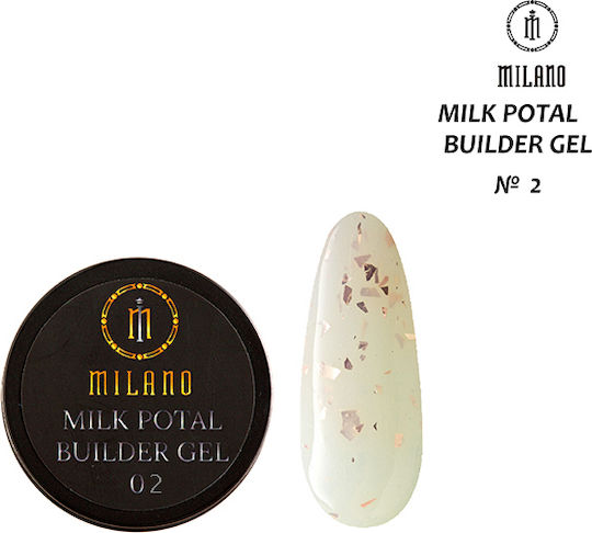 Milano Cosmetic Bauherren-Gel Falsche Nagelgel 2 15ml