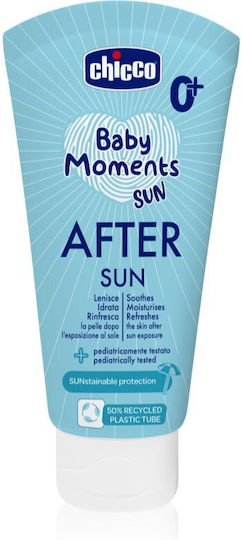 Chicco Baby Moments Βρεφικό After Sun Γαλάκτωμα για Πρόσωπο & Σώμα 150ml