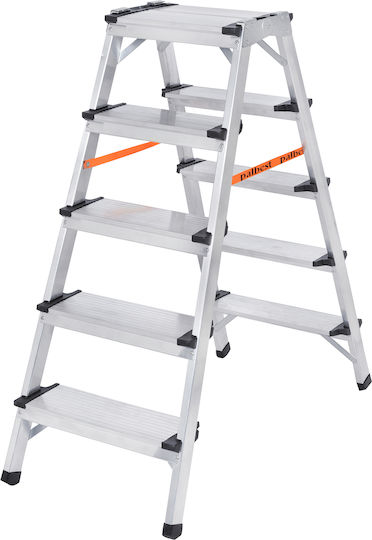 Palbest Advance Leiter Aluminium mit 2x5 Stufen