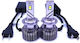 Set de 2 H7 H55 Canbus LED 55W 6000K 11.000 Lm 12V