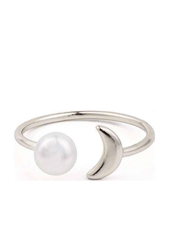George Art Jewels Femeie Inel cu Perle din Argint