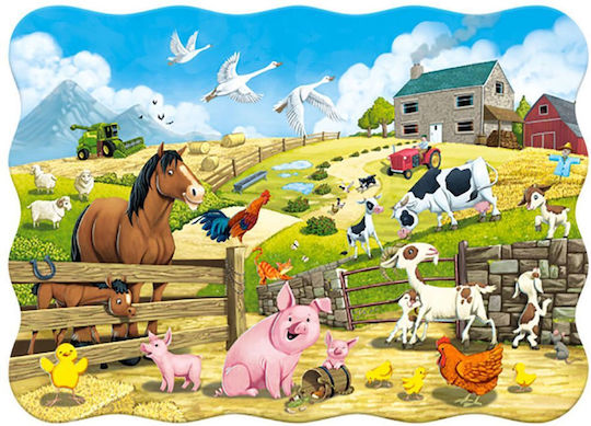 Castorland Animals On Farm Puzzle 30 Pieces B-3815